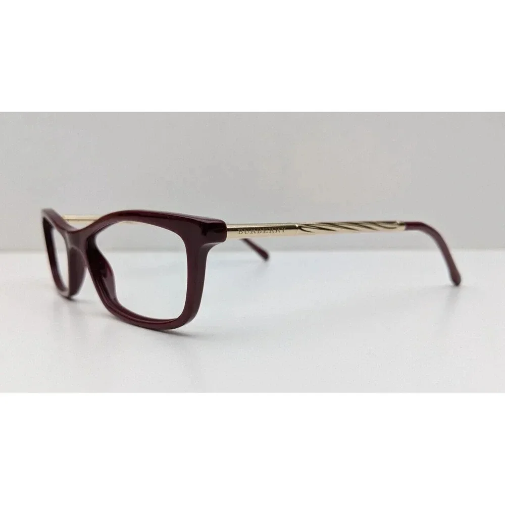 🕶️Made in Italy! Burberry B1290 3403 Eyeglasses 54/15 140 /KAG304🕶️ - Picture 5 of 10